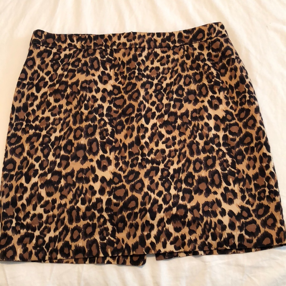 Gap, cheetah print skirt